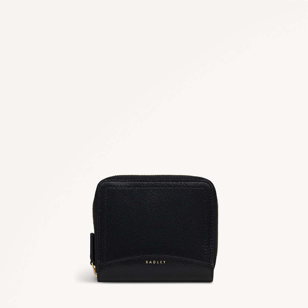 The Chancery - High Shine - Medium Zip Around Purse