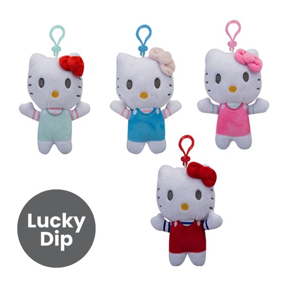 Assorted Hello Kitty Plush Keyring
