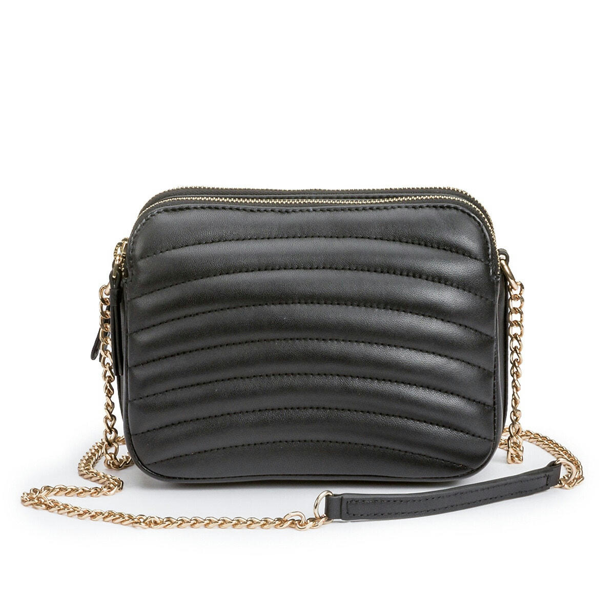 Sac en cuir matelassé