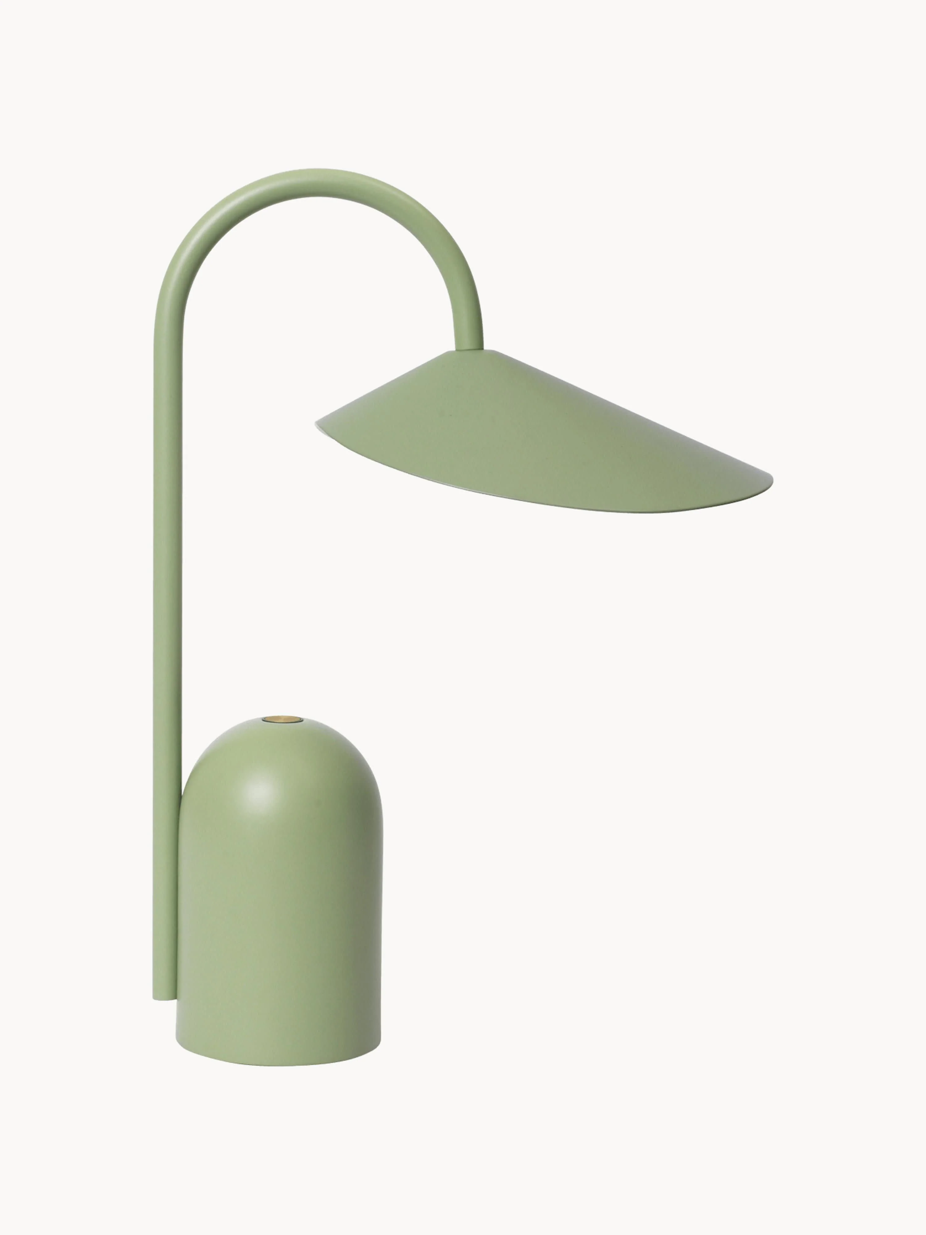 Kleine mobile LED-Tischlampe Arum, dimmbar