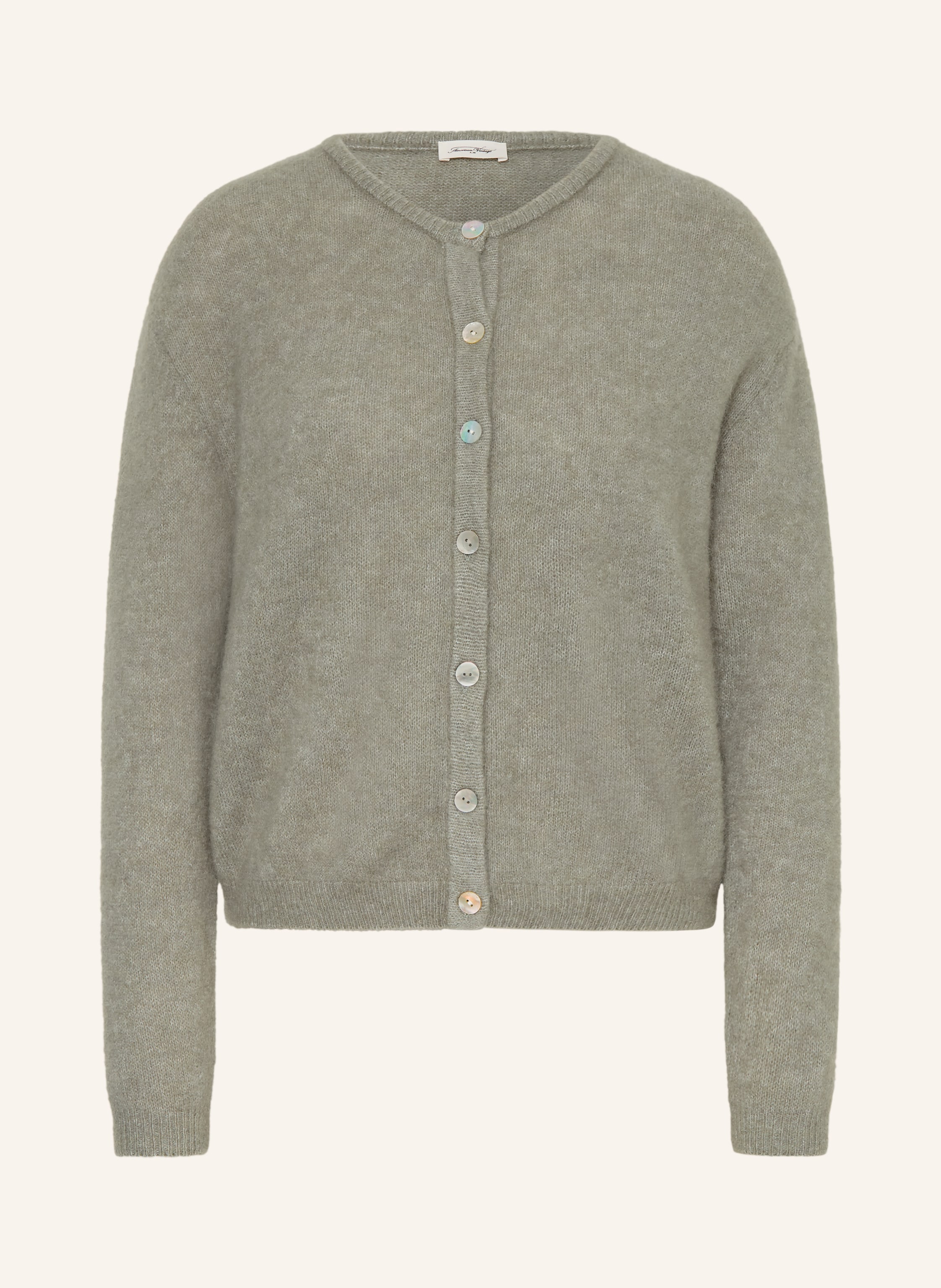 American Vintage Strickjacke mit Alpaka