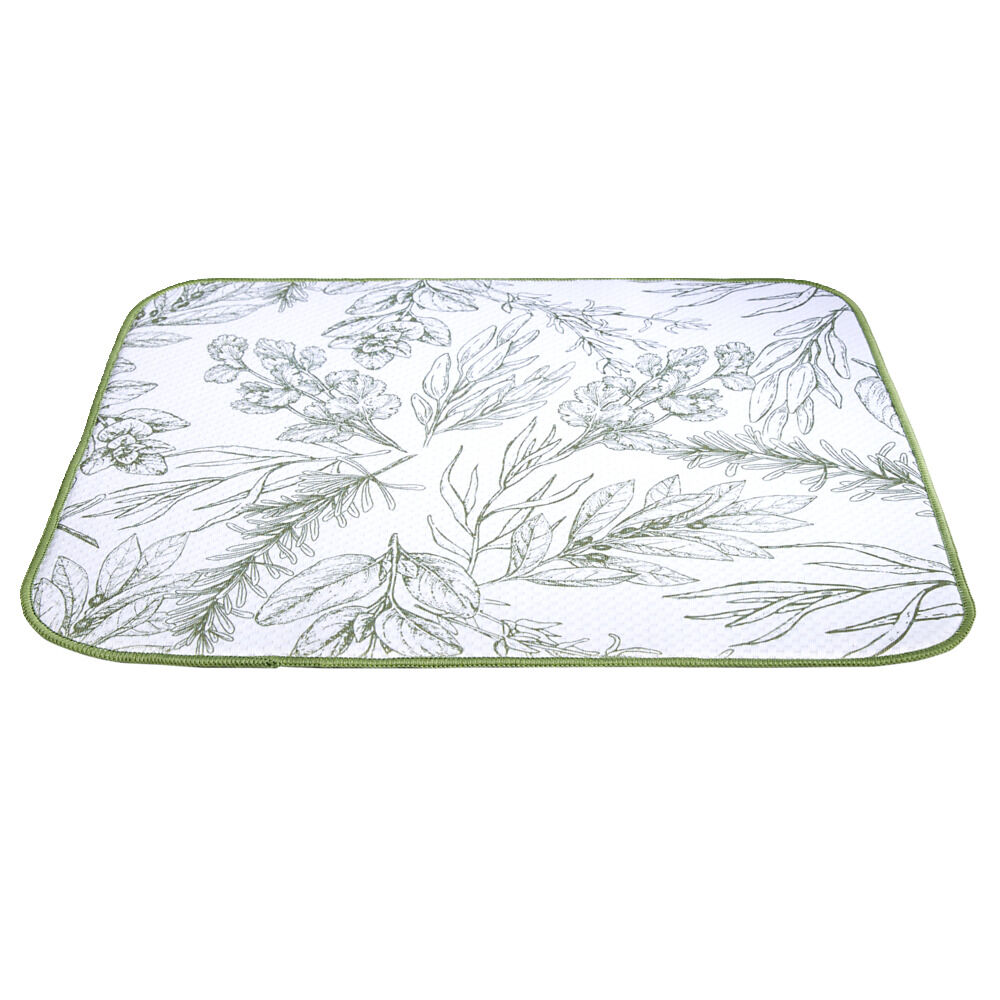 Tapis égouttoir à motifs 40x45,5cm - 2 modèles