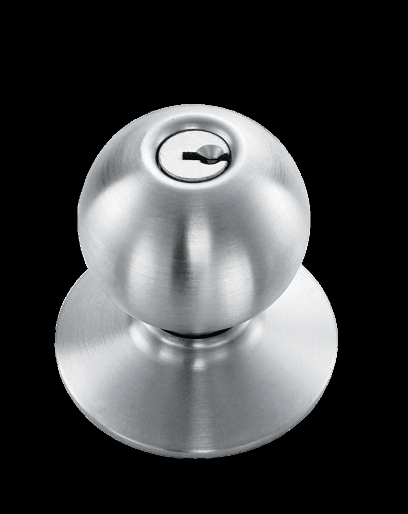 Schlage Ball Entry Lockset, Satin Chrome
