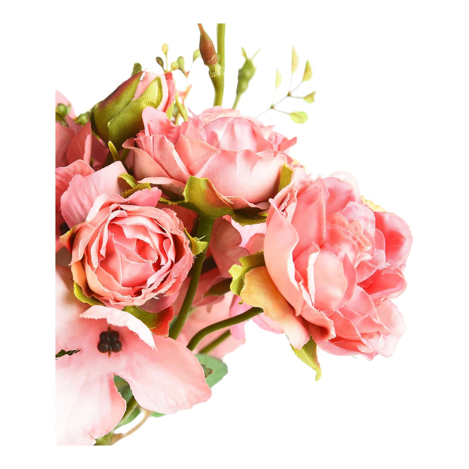 Kunstblumenstrauß Rosa,L 330 mm