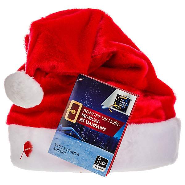Bonnet de Noël musical en Polyester (PES)