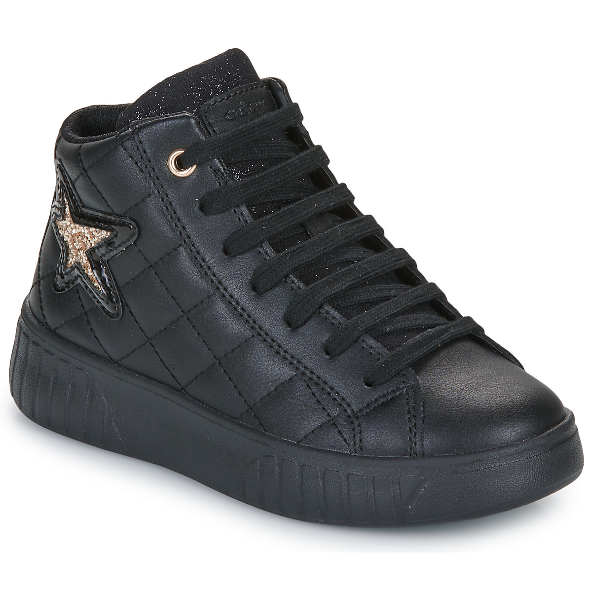 Geox - J MIKIROSHI GIRL - Black / Gold