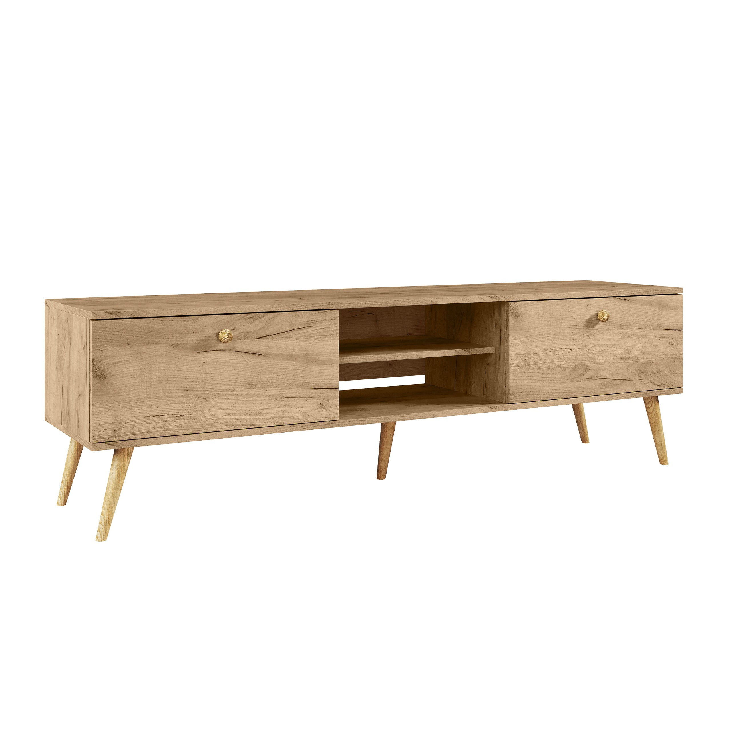 Szafka RTV z szufladami 170cm Dąb Craft IKON