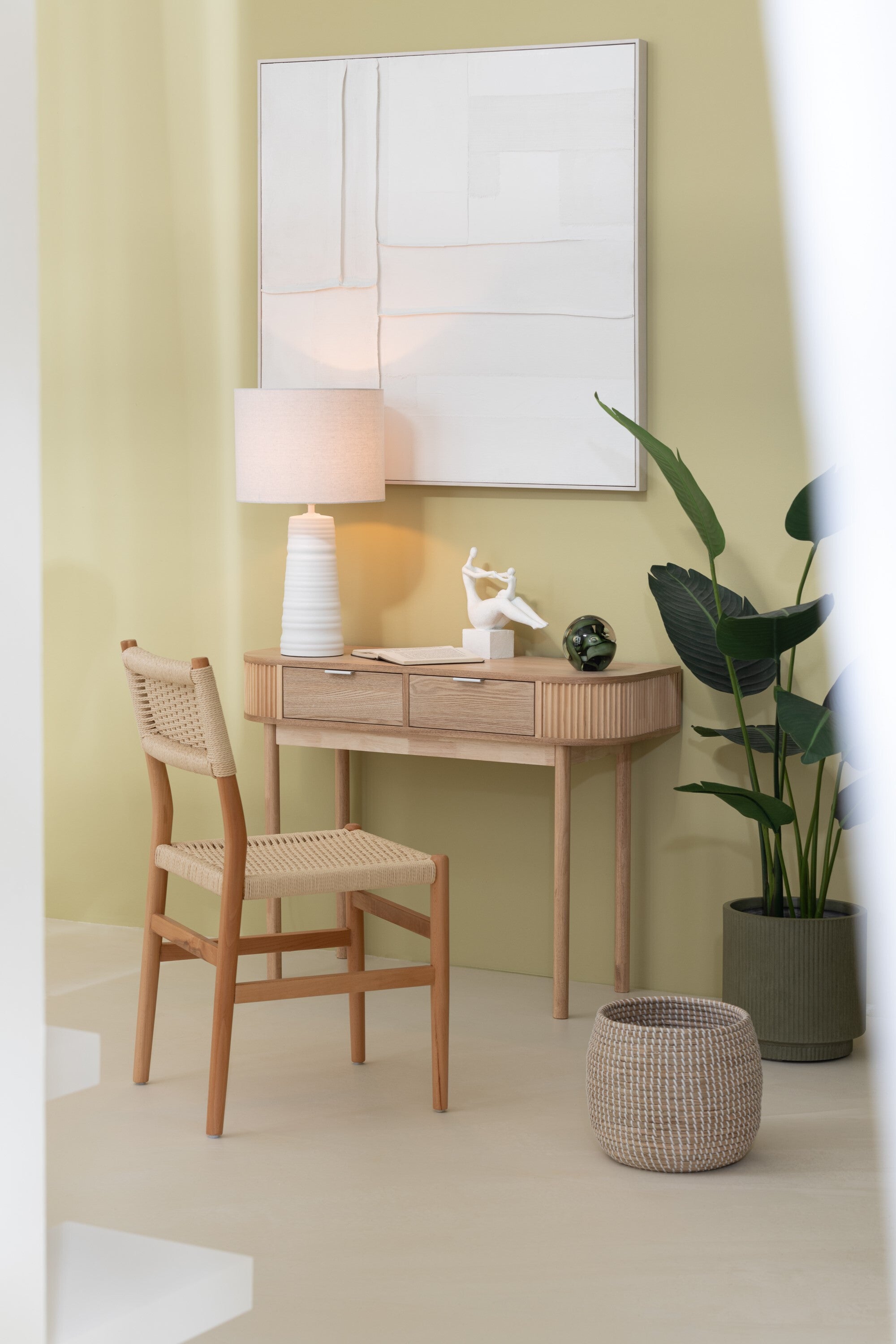 J-Line lamp - keramiek - wit