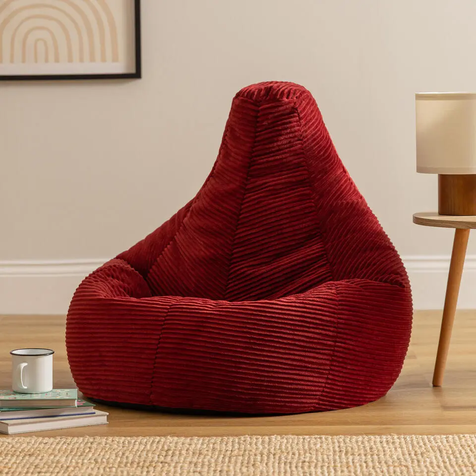 icon Zitzak Dalton - Corduroy Zitzak Volwassenen - Bordeaux