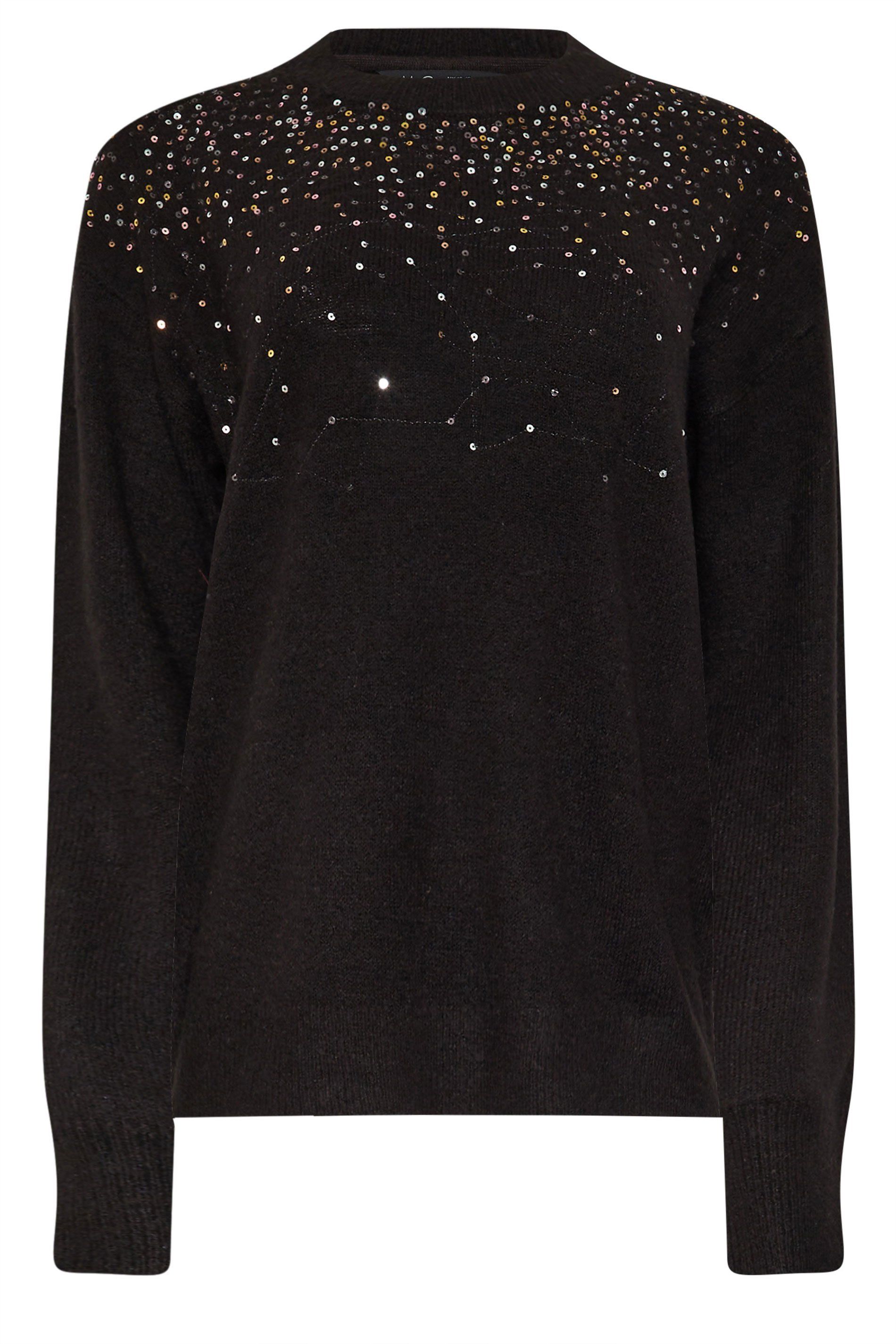 M&Co Sequin Embellished Jumper