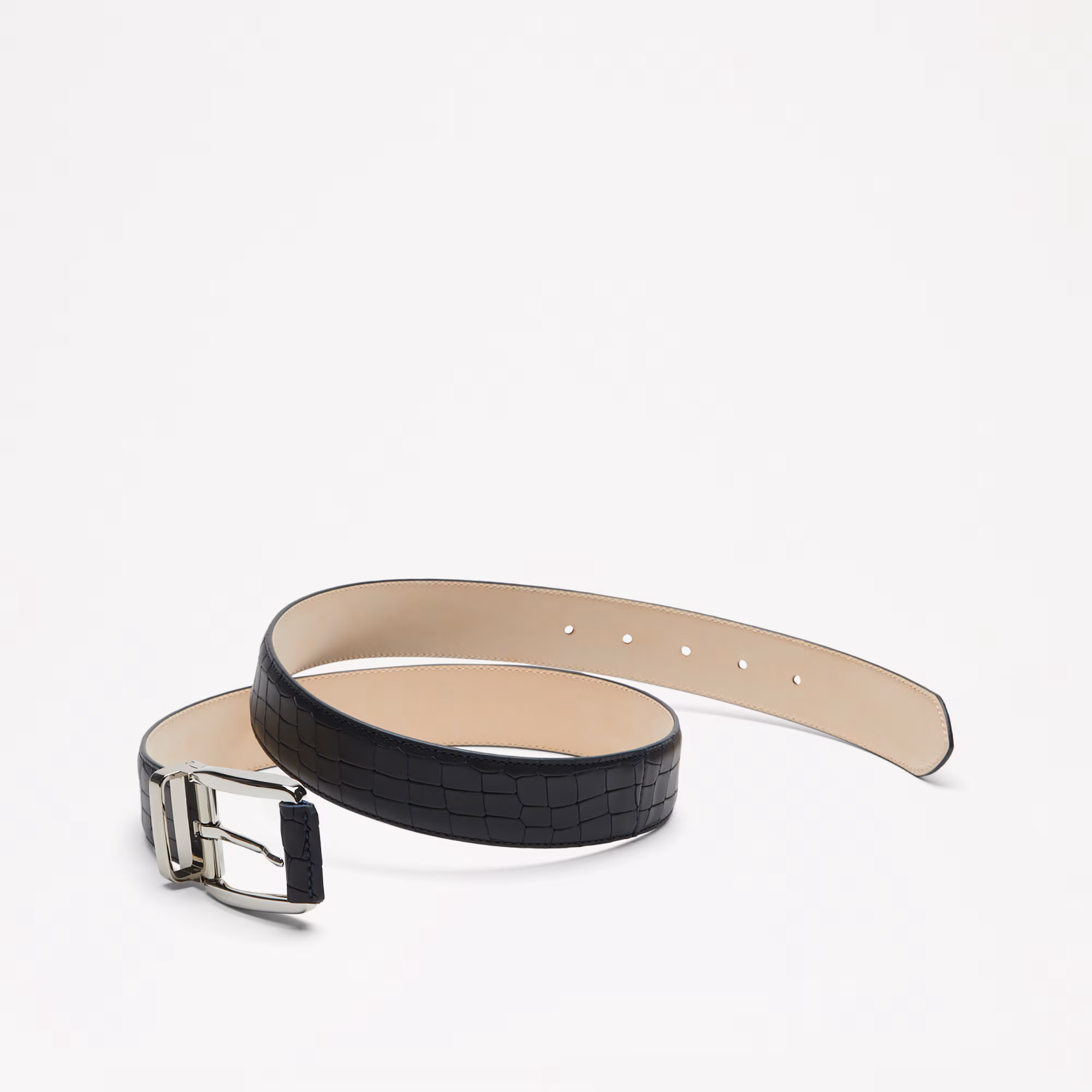 Sanmarino<br>Croc-Effect Belt