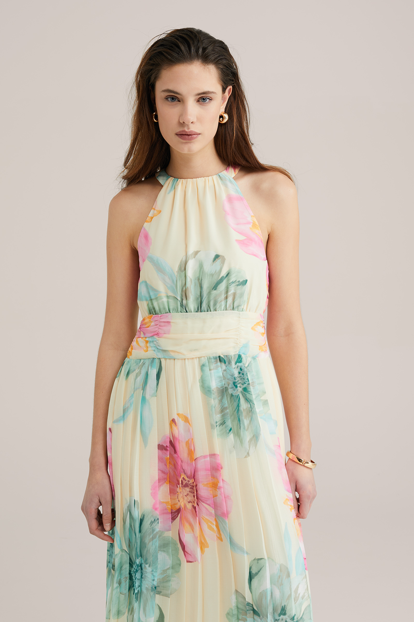 Dames Maxi jurk met print