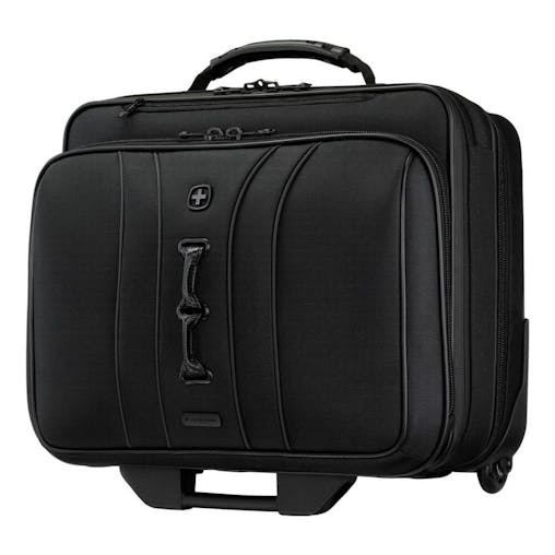 Wenger Legacy Black Series 15.6" Laptop Wheeled Case - Black