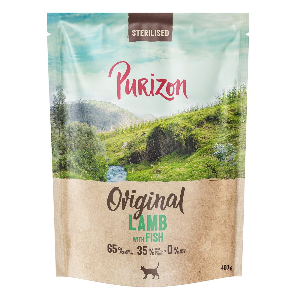 Purizon Sterilised Adult Lamb with Fish - Grain-Free
