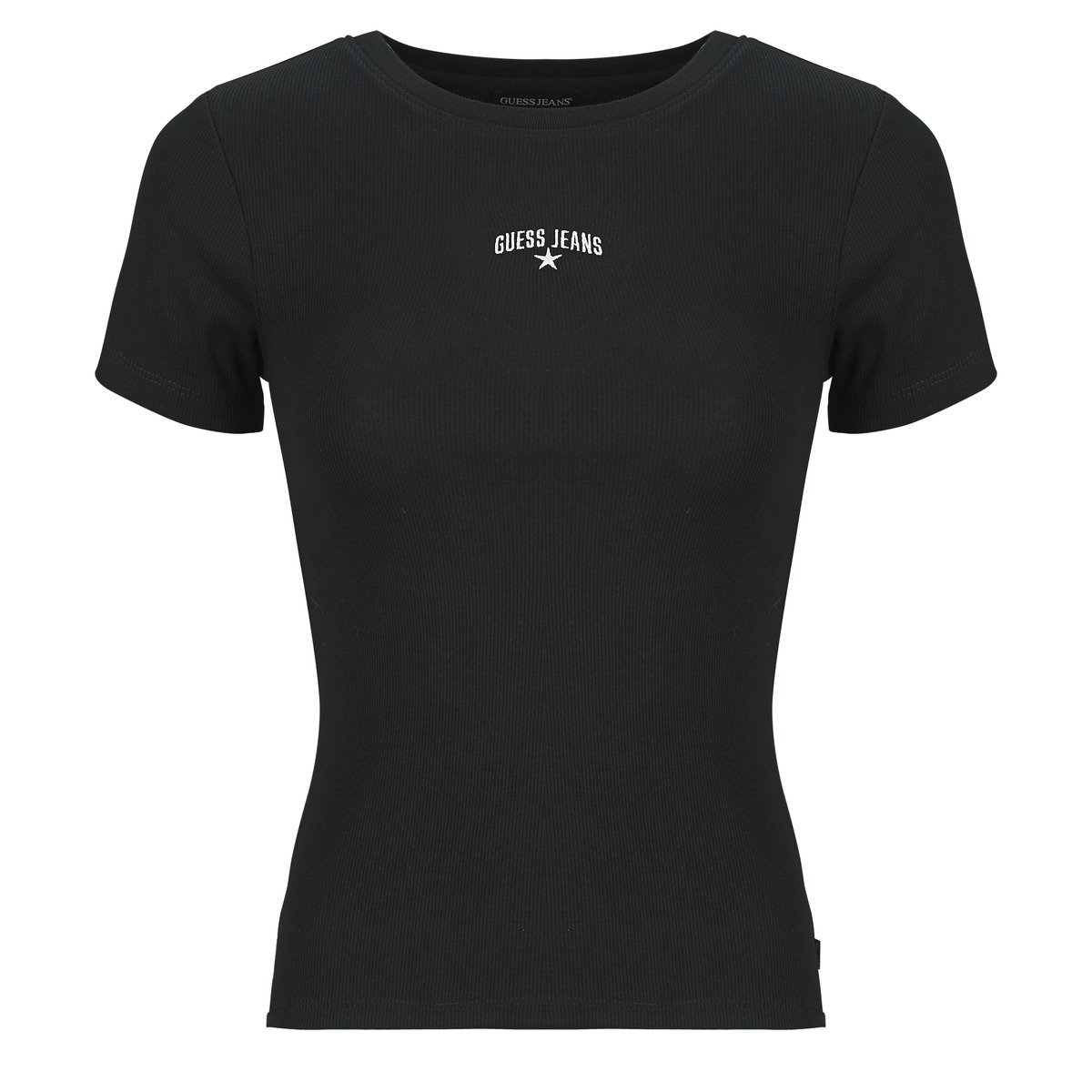 Guess - GJ SS CN RIB EMBRO - Black