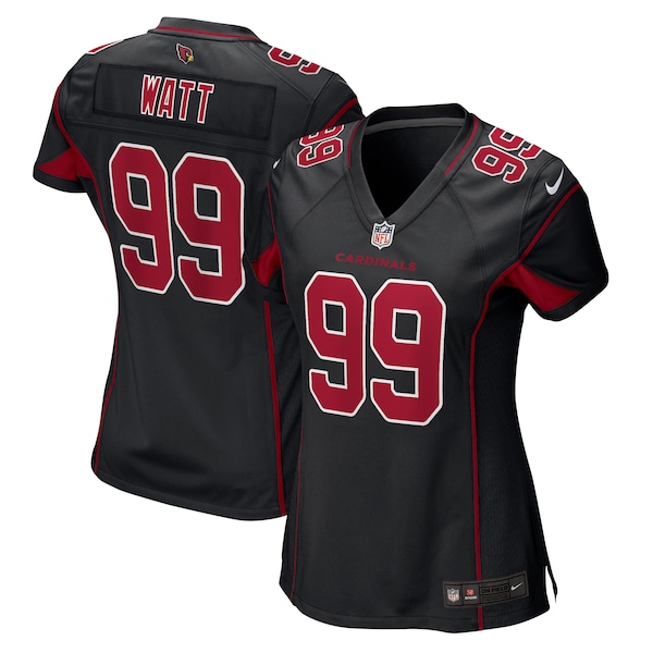 J.J. Watt Arizona Cardinals Nike Women's 2nd Alternate Game Jersey - Black/Cardinal
