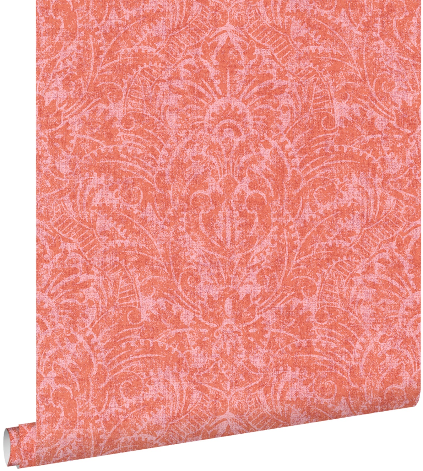 ESTAhome behang ornamenten koraal rood - 50 x 900 cm - 131618