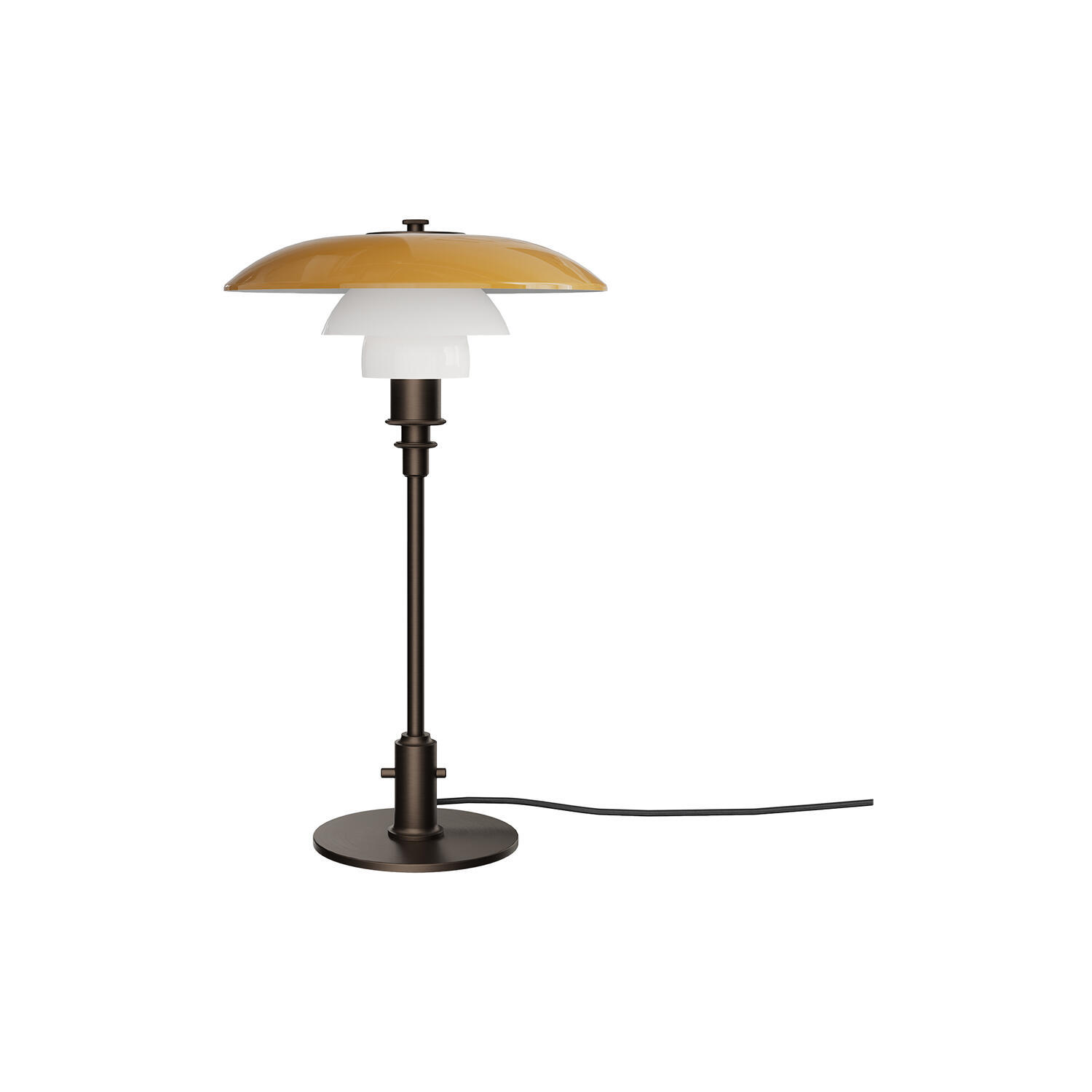 PH 3/2 Bordlampe Centenary Edition, amber/opal white