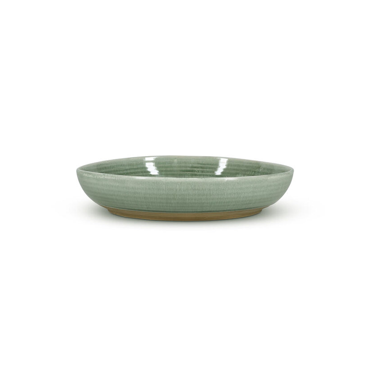 Salt & Pepper - Serveerschaal 28xH6cm groen Cameo