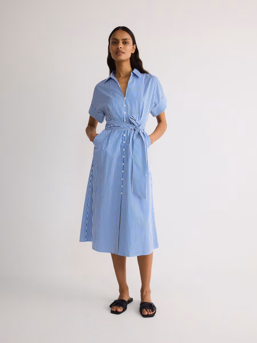 Midi Shirt Dress