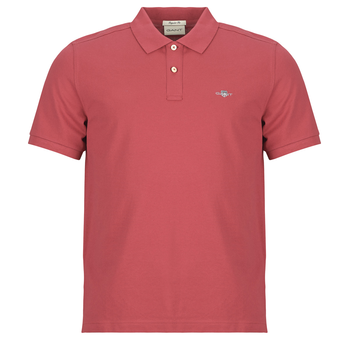 Gant - REG SHIELD SS PIQUE POLO - Red