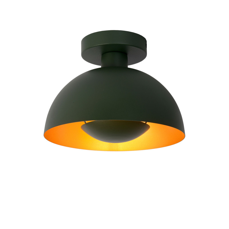Plafonnier Siemon vert Ø 25 cm E27 40 W LUCIDE