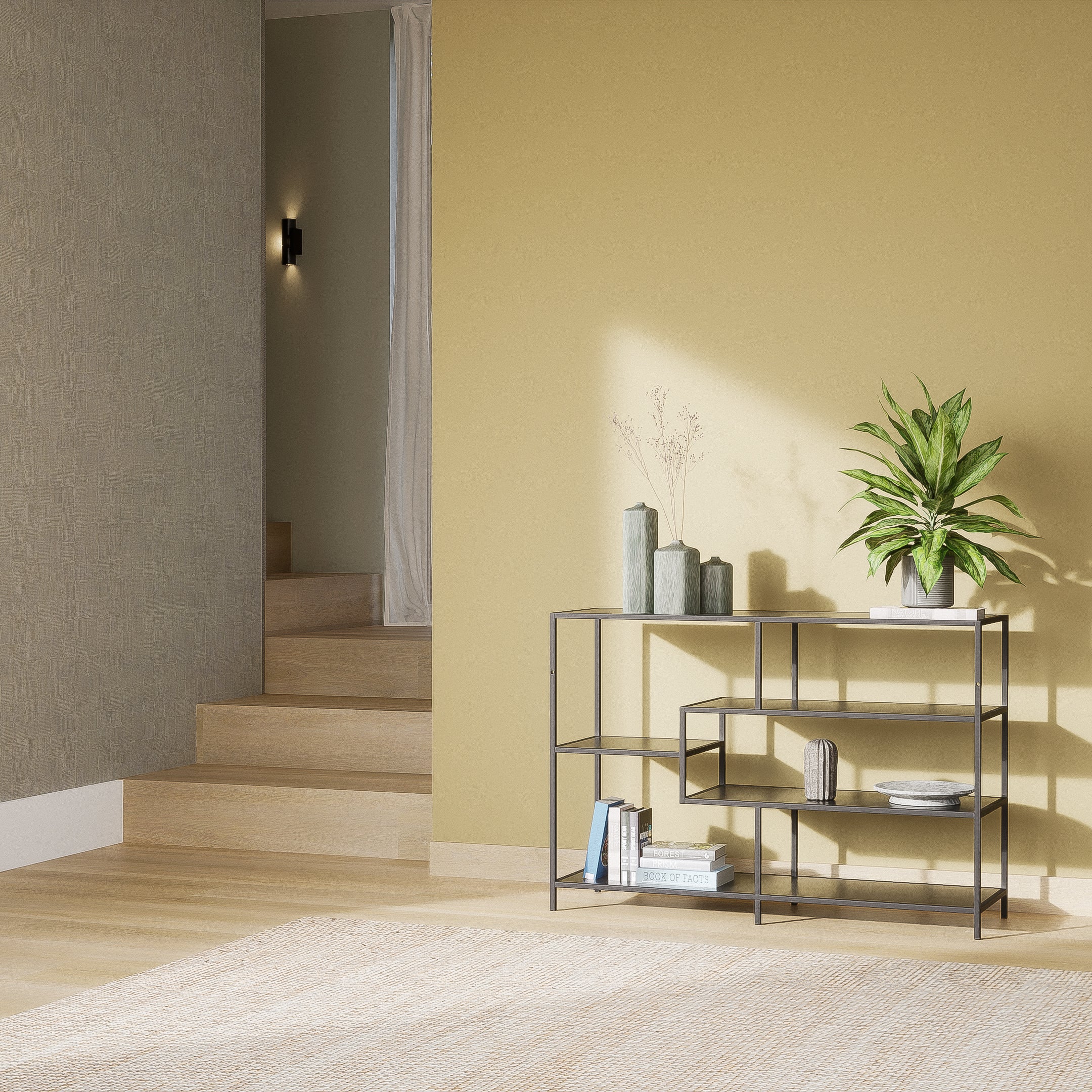 by fonQ Jaxon Stellingkast 78 x 114 cm - Antraciet