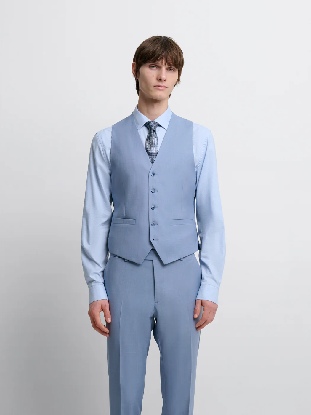 Gilet de costume en laine