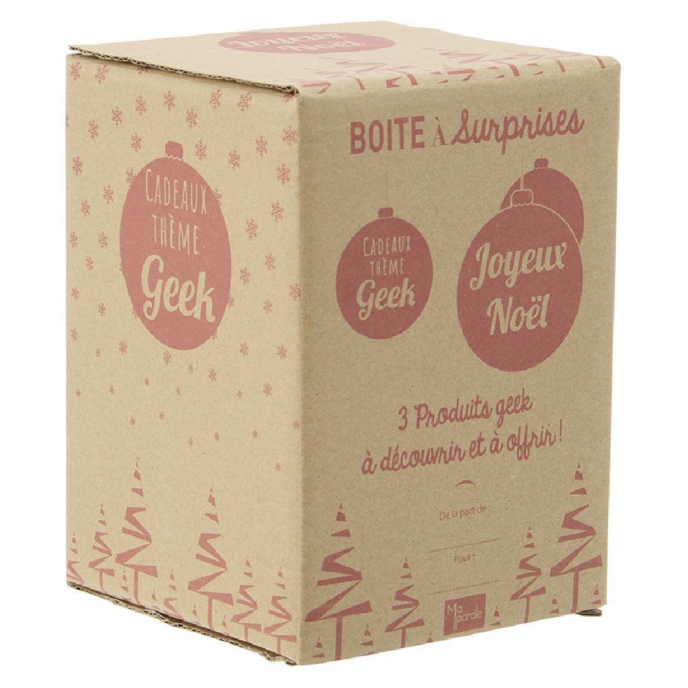 BoÎte cadeau surprise Geek