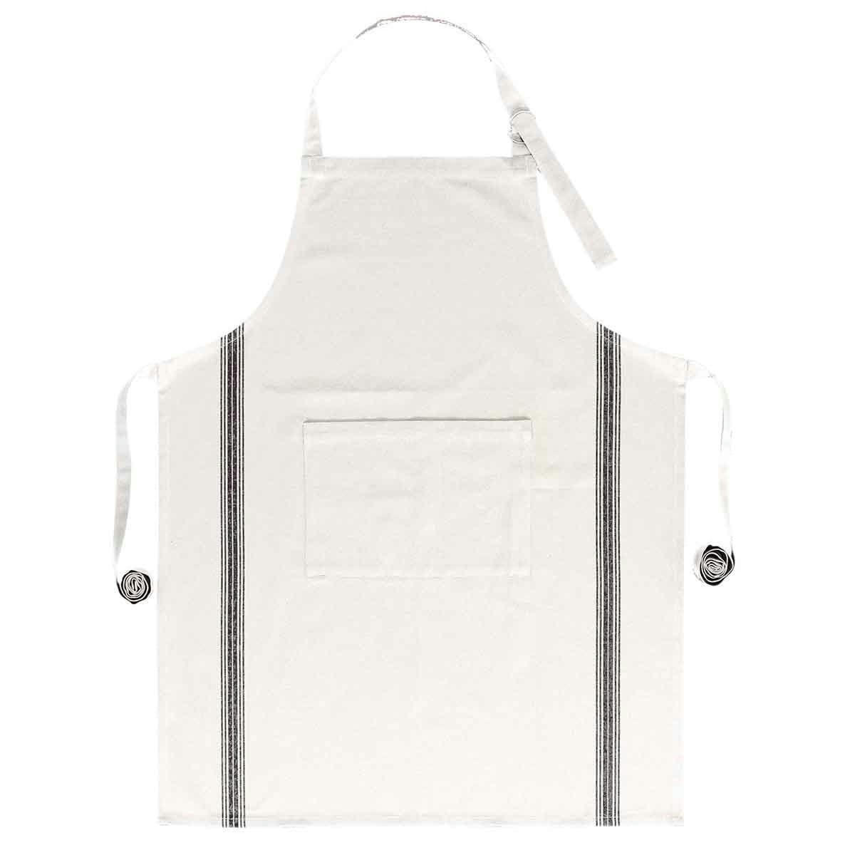 SKANDLIFE - Tablier de cuisine  ecru 70 x 90 cm