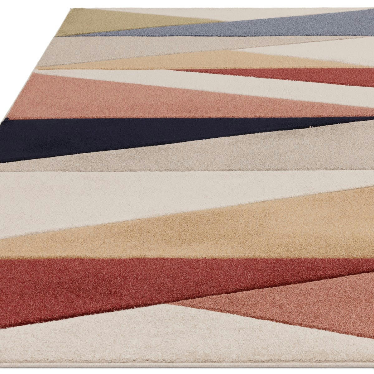 SAGOL - Tapis de salon en polypropylène multicolore 80x150 cm