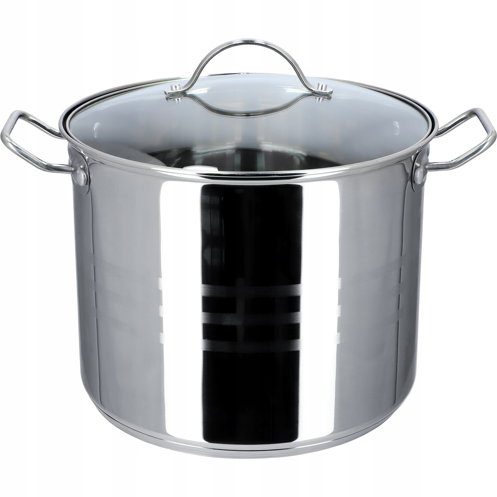 Garnek Gar z Pokrywką Indukcja Stal 24 cm 9 L