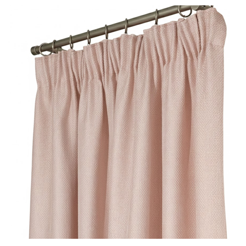 Elegancka zasłona na taśmie MOLLY 140×250 cm – pudrowa różowa