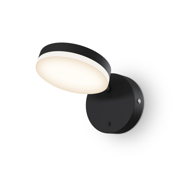 Kinkiet FADczarny LED 1x6W 550lm wym:11x12x19,5cm IP20 Maytoni