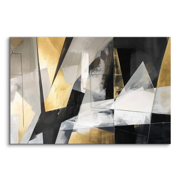 Obraz Abstrakcyjne Wzory Geometryczne Na Betonie 30x20cm