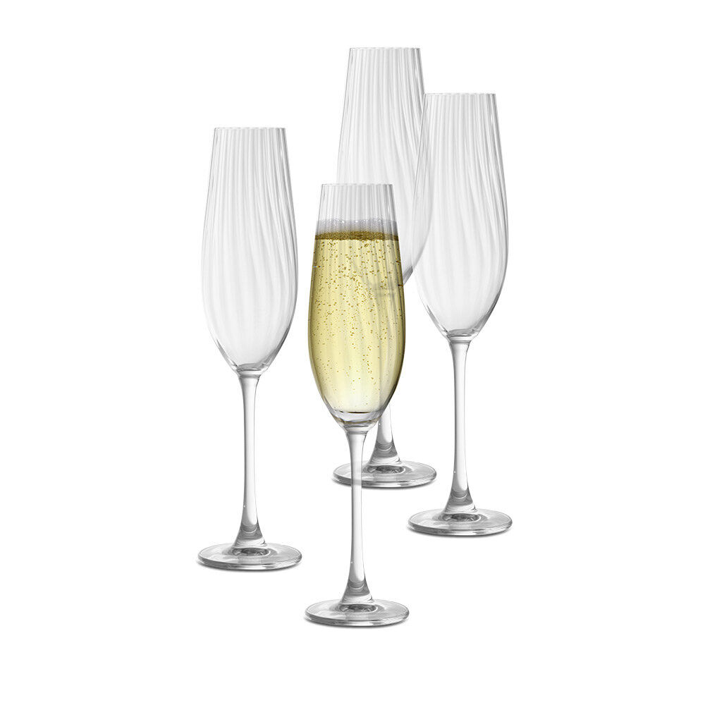 Fl&ucirc;te à champagne 26cl x4