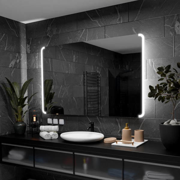Lustro Podświetlane Led Seattle-70Cm, 50Cm