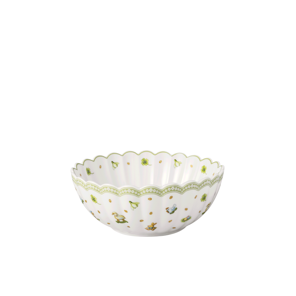 Easter Delight Cereal bowl - Green, 21 oz, Premium Porcelain