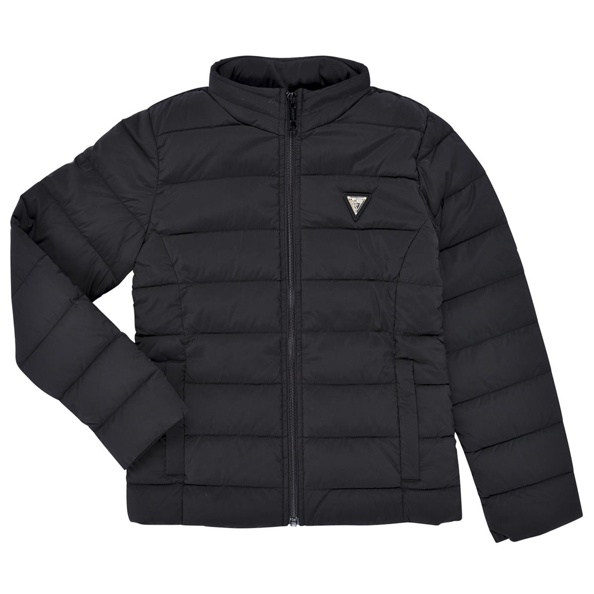 Guess - PUFFER W/ HIDDEN HOOD MINI ME - Black