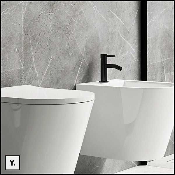 Mélangeur de bidet - Couleur Noir - Y