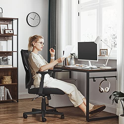 Ergonomiczne Krzesło Biurowe Z Siatki z Mechanizmem Pochylenia