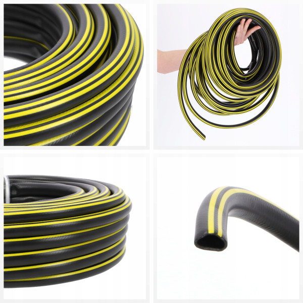 Wąż Ogrodowy 20 M 1/2” 3-Warstwowy Pcv