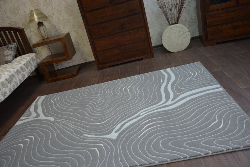 Dywan AKRYL PATARA 0077 D.Sand/Grey 80x150 cm