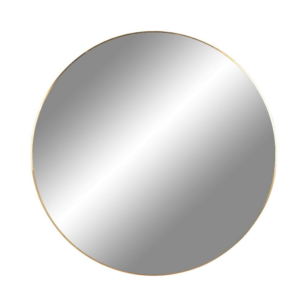 Miroir rond avec cadre doré ø80 cm SEOUL