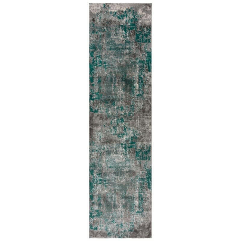WONDERLUST - Tapis de couloir design Vert Cocktail 80 x 300