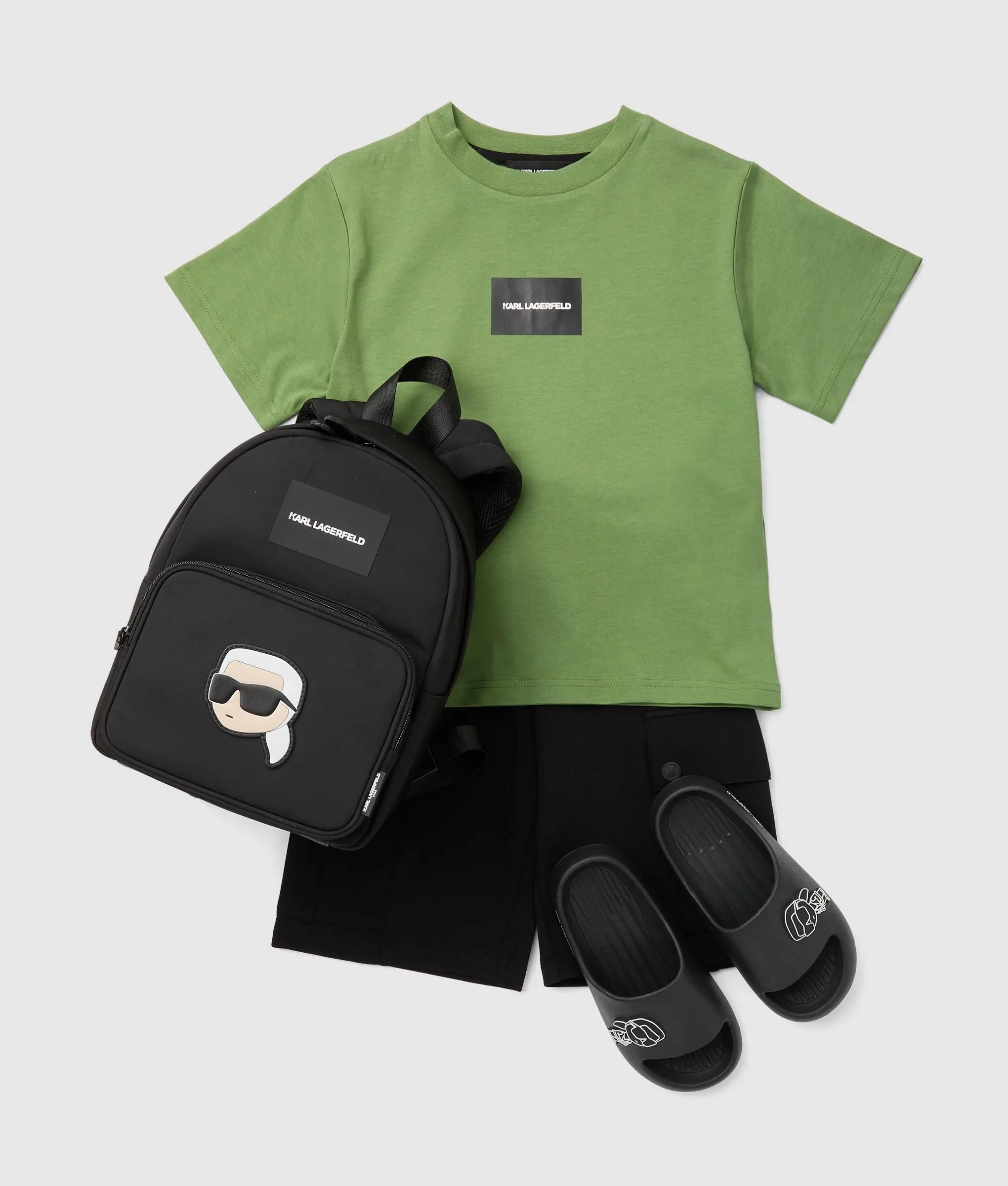 T-shirt avec lettres Karl pour garçon