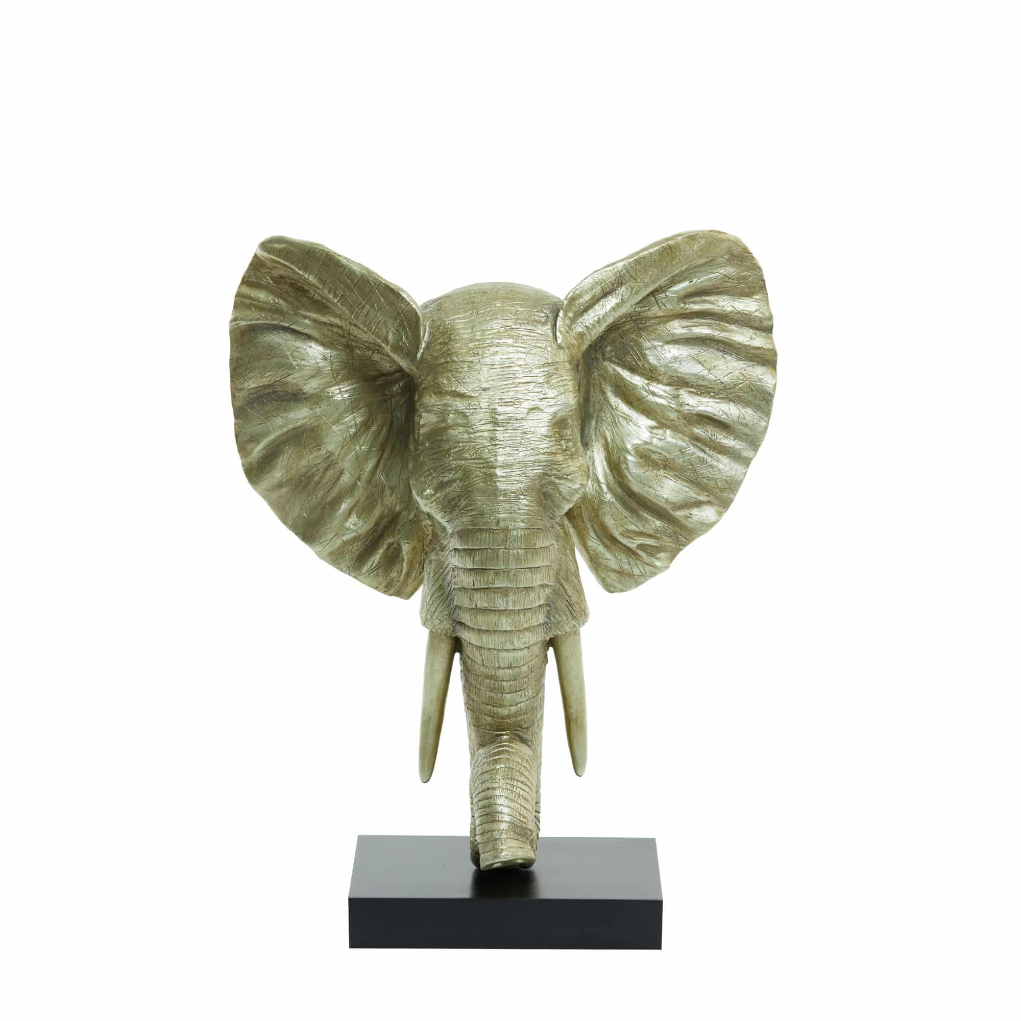 Light & Living ornament Elephant - goud - 38.5x19.5x49cm