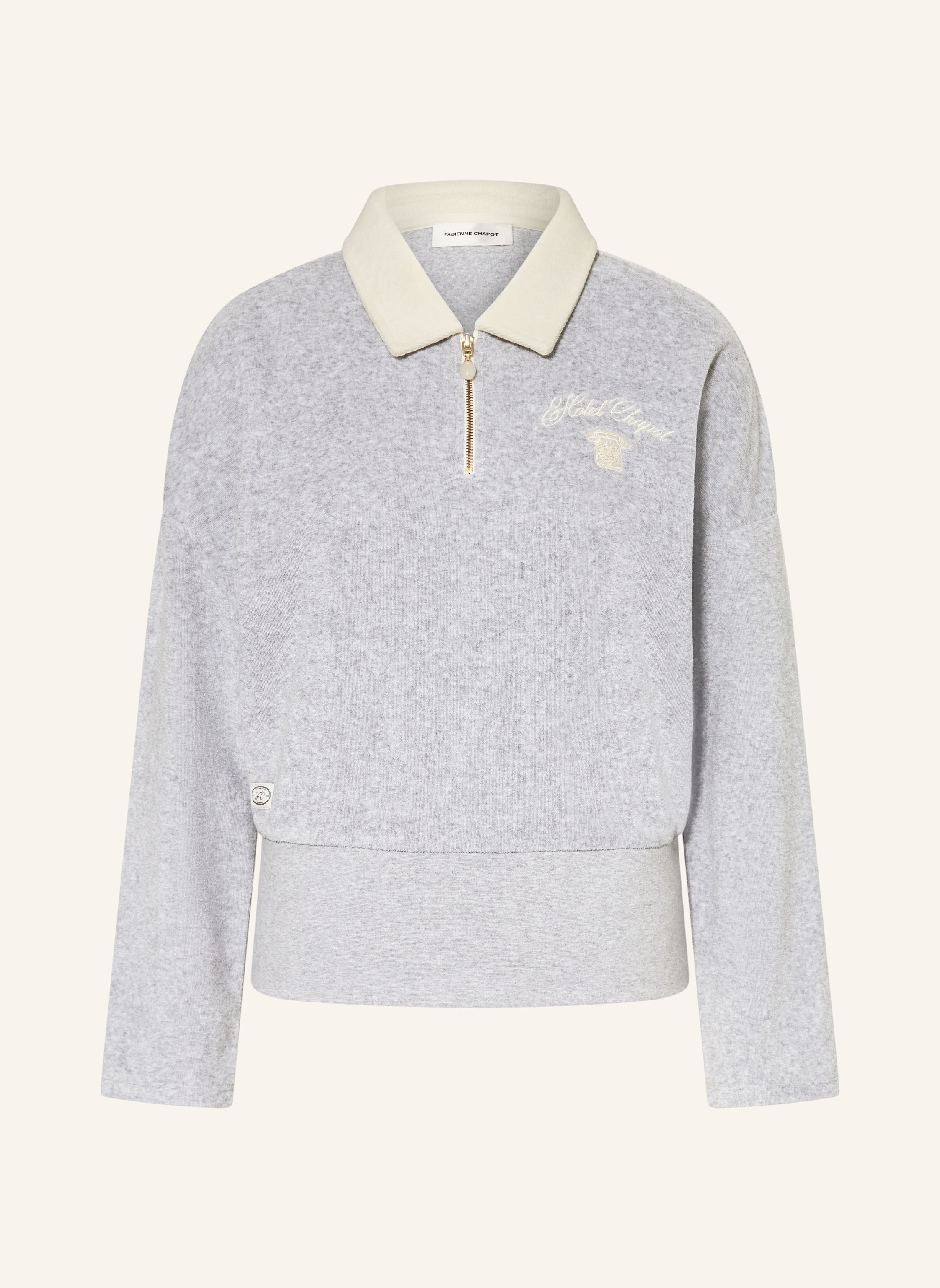 FABIENNE CHAPOT Frottee-Poloshirt HUGO