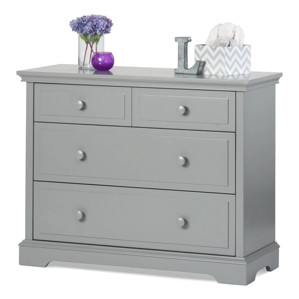 Child Craft Universal Select Dresser, Cool Grey