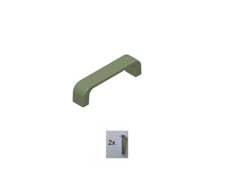 Uchwyt meblowy SCHWINN Z008 0096 szara oliwkowa proszek PS8